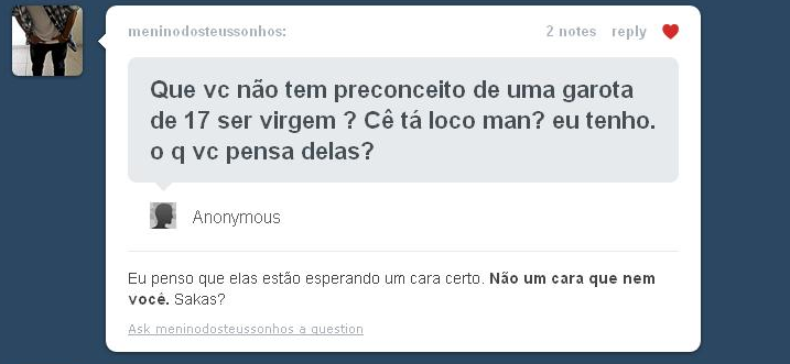 meninodosteussonhos:  (meninodosteussonhos) você tem o meu respeito ever! (via:
