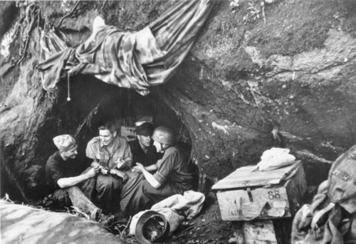 A group of German fallschirmjäger, sometime in Feb 1944