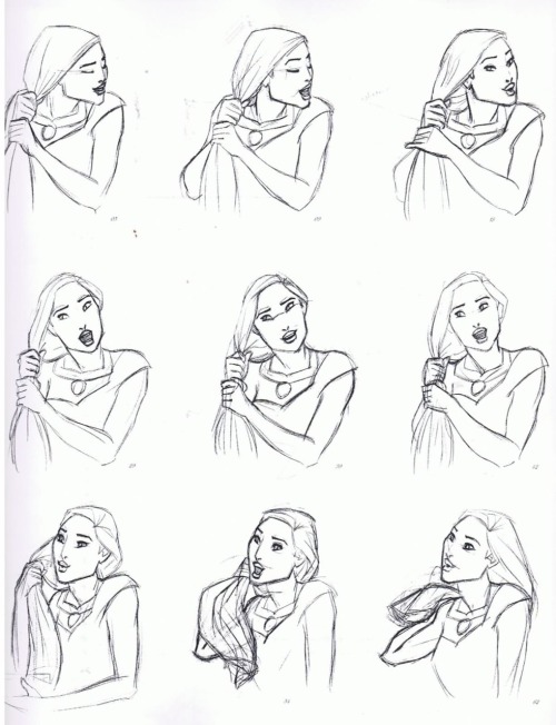 Pocahontas Preproduction Sequence