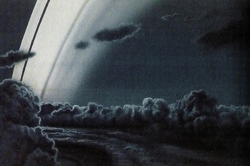 siryl:Dated yet picturesque depictions of Venus and Saturn by Ron Miller.