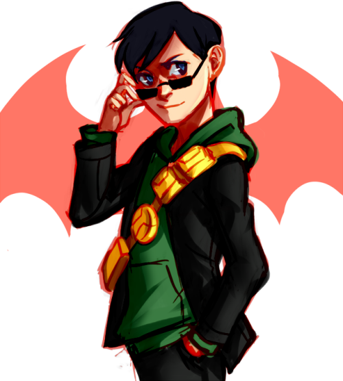 steelsamurai: one day I shall stop drawing robin sadly today is not that day