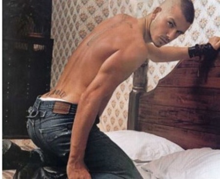 David Beckham.  porn pictures