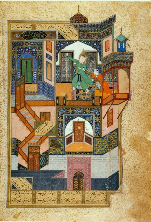 tartnouveau:Yusuf and Zuleikha, 1488Bihzad