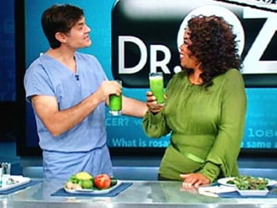 Rise of the wildly unpopular, ever-subversive truth. Here it is, from Dr. Oz’s lips:
“We have the science to suggest that if you can make three changes -– give up all meat, all dairy, and refined foods including free oils – you can avoid dying from...