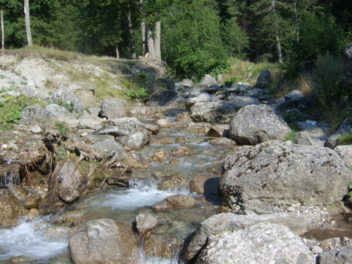 Cerbu Valley in Bucegi Mountains, Romania. Photo done by myself in a 2007 trip.