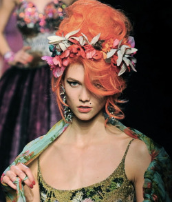  Karlie Kloss at Jean Paul Gaultier S/S 2012 Haute Couture 
