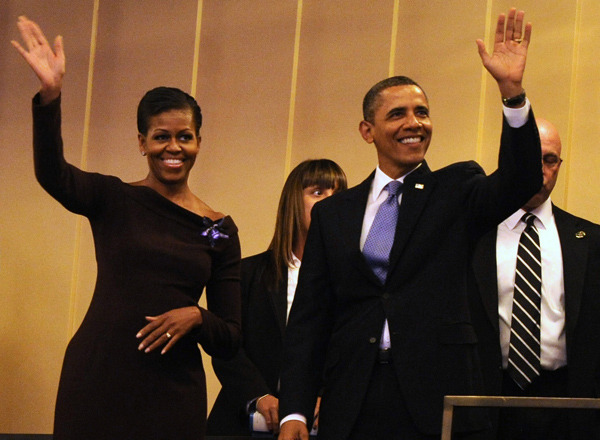 “ Donors willing to give $71,600 per couple will receive the “Platinum Package”, which entitles them to two seats at the Democrats’ five-event local 2012 speaker series, entry to a Jan. 31 reception for First Lady Michelle Obama with a photo...