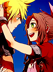 bleedingrabbit-blog:  6 Favorite Fanarts of Cloud x Aerith ♥  THEY&rsquo;RE SO BEAUTIFUL AND SHINY AND KYAAAA ;A;