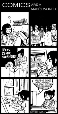 drawnblog:  Comics Are a Man’s World, by Faith Erin Hicks 