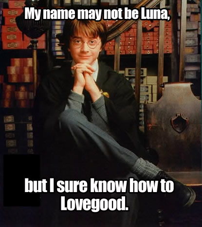 mercedez:  Pick-up line Potter. 