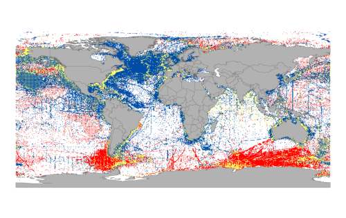 This map shows just how much (or rather, how little!) we know about our oceans! It was prepared in l