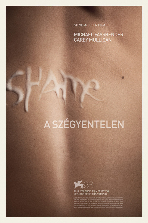 foreignmovieposters: Shame (2011). Hungarian poster.