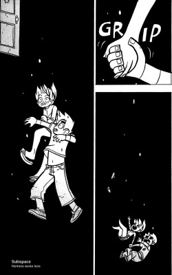 dailyscottpilgrim:  Book 4 Page 69  I really want my very own subspace.