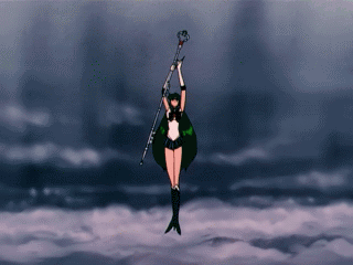 nakamorijuan:  Sailor Pluto opens Time-Space Door 