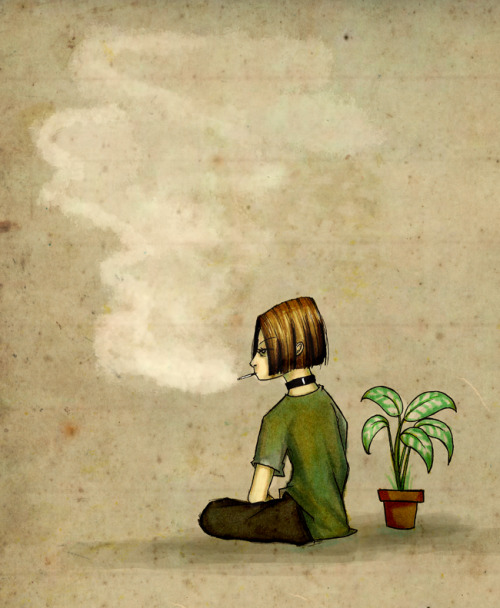 Mathilda from “Léon” I think she inspired Coffee Bean’s collar