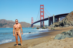 nudebeaches:  Baker Beach of course. Chilly