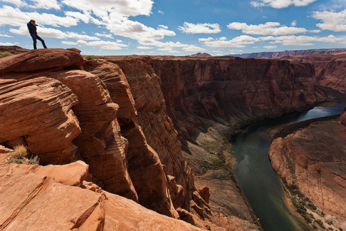 by henrikj on Flickr.Horseshoe Bend, Colorado River - near Page, Arizona.