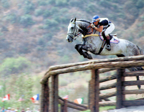 theequus: 1984 Olympics: Equestrian Eventing (29 of 37) by valeehill on Flickr.