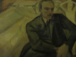 blastedheath:  Pavel Kuznetsov (Russian, 1878-1968) Portrait of Alexander Matveyev 1912 
