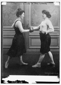 Fraulein Kussin & Mrs. Edwards 1912