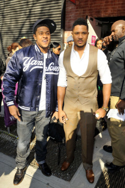 terrencecosby: POOCH HALL and HOSEA CHANCHEZ  two fine as brothers