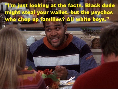 freshest-tittymilk: shabazzwentloco:  Deacon keeping it real  King of Queens was