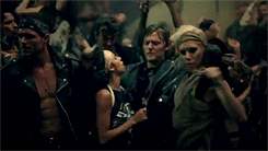 ken-castle:  Norman Reedus in Lady Gaga’s Judas. 