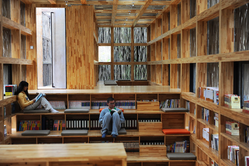 bookshelfporn:  ‘Liyuan Library’ by Li Xiaodong Atelier, Cuairou, China via kaitgoo