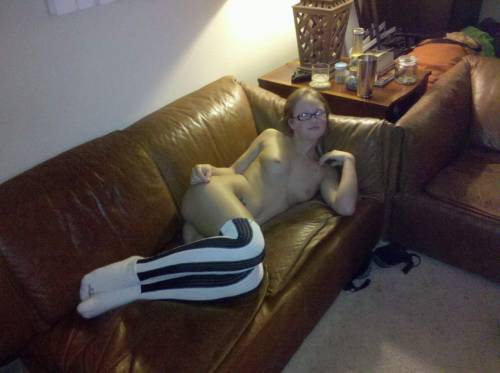 awesometits:  Waiting for an install [note adult photos