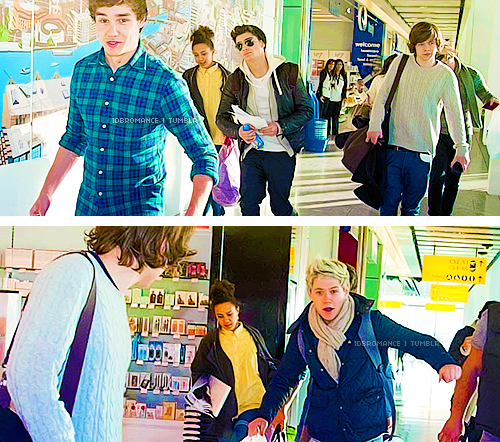 1dbromance:  One direction leaving Heathrow this afternoon for LA and will arrive