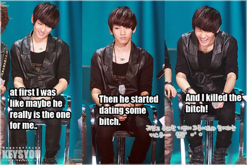 keykimandkevinwoo:  Why am I not surprised he would do this? XD 