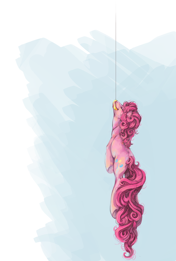 scorchedwing:  scorchedwing:  Somepony hooked themselves a Pinkie Pie! Gorgeous work,