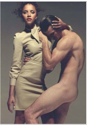 artisticpessimistic:Noemie Lenoir and Dylan Garner shot by Xevi Muntane for Poney Step FW 11/12