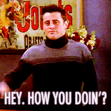 rachelsgreen:  How you doin’?  