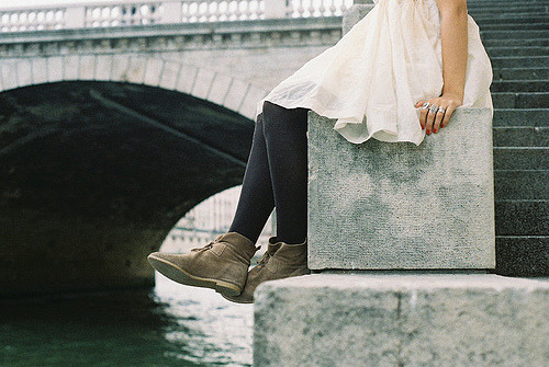 day488:  birthday dress & traveling boots (by feather & primrose)