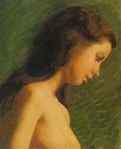 Thomas Eakins, Study of a Girls Head