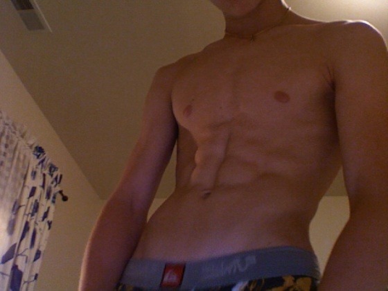 dickshots:  Cock and abs