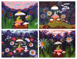   Mary Blair’s concept art for Alice in