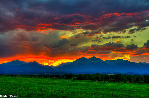 llbwwb:  Mount Shavano at Sunset (by Matt-Payne)