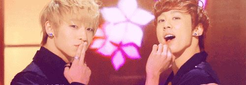 gyuteas-blog:  120127 music bank; wink - stay in shanghai feat. chunji &amp;