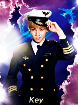 almightykeybeom:  Pilot Key!<3 