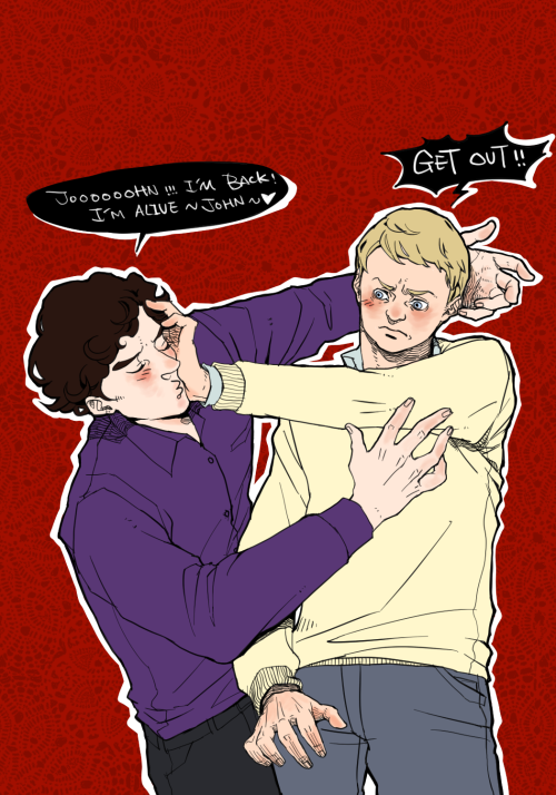 lostconner:  wsnohaku:  I hope Dr. Watson will punch Sherlock in the face in s03，not avoid the nose 