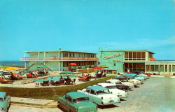 vivianhartleys:  Ocean Park Motel - Ocean City, MD, 1950s 