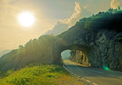 bluepueblo:  Mountain Tunnel, The Alps, Switzerland photo by timo 