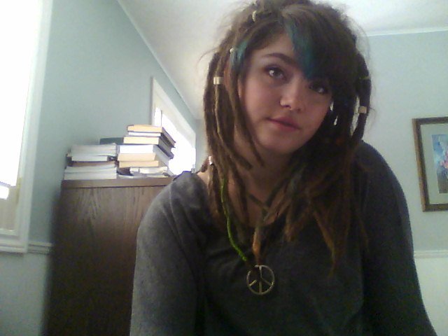 beckyangelix:  My dreadlocks from all different angles. Right now, they’re just