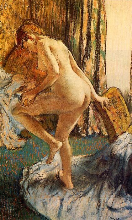 Edgar Degas, After the Bath, 1883