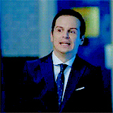 mishasteaparty:   Sherlock and Moriarty can’t control their faces… and then there’s