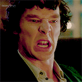 mishasteaparty:   Sherlock and Moriarty can’t control their faces… and then there’s