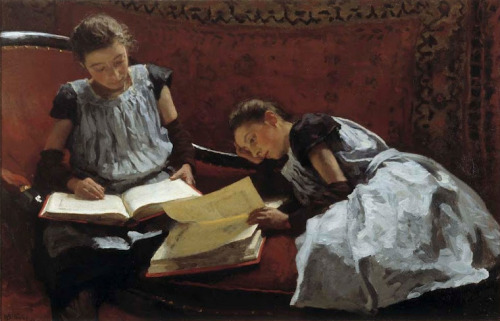 steelylaceribbon: Willem Bastiaan Tholen, De zusters Arntzenius, (1895)