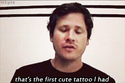 182gifs:  the old Blink-182 bunny always will be the best ! 